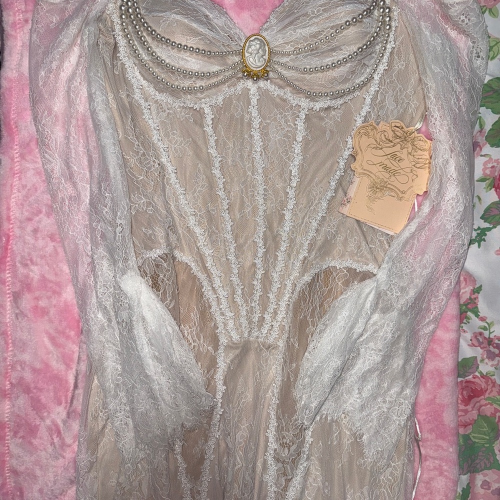 BNWT Lacemade Corset Dress Bridgerton aesthetic